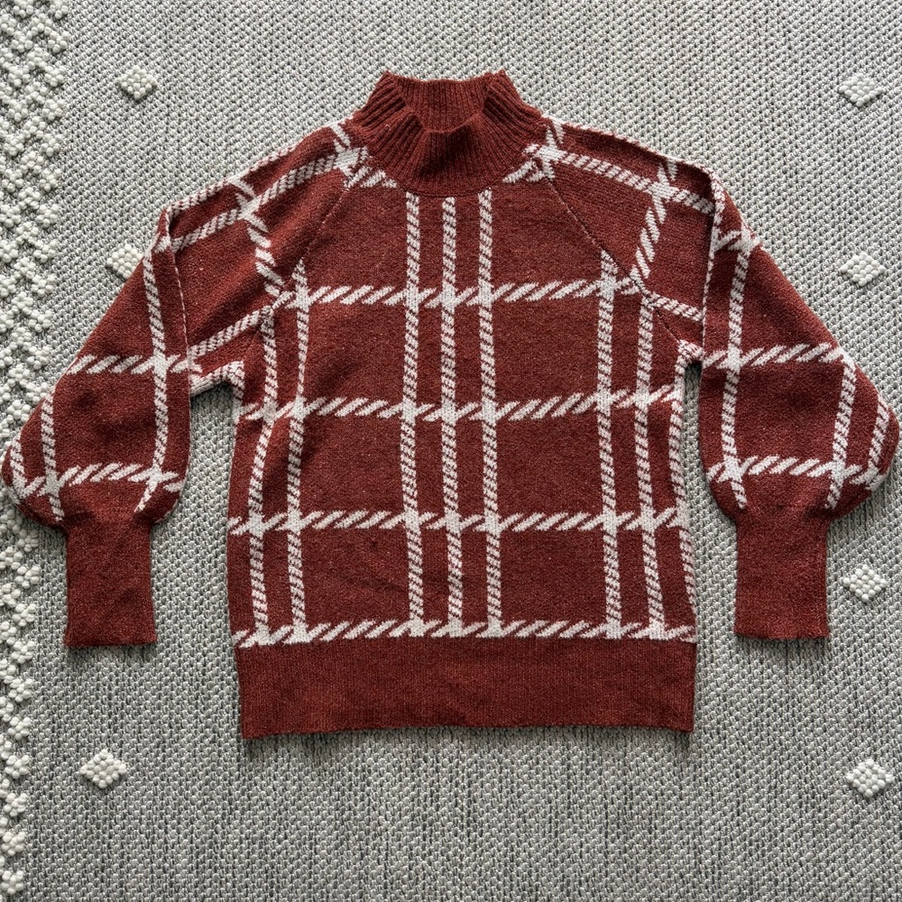 Maurices Rust Knit Sweater